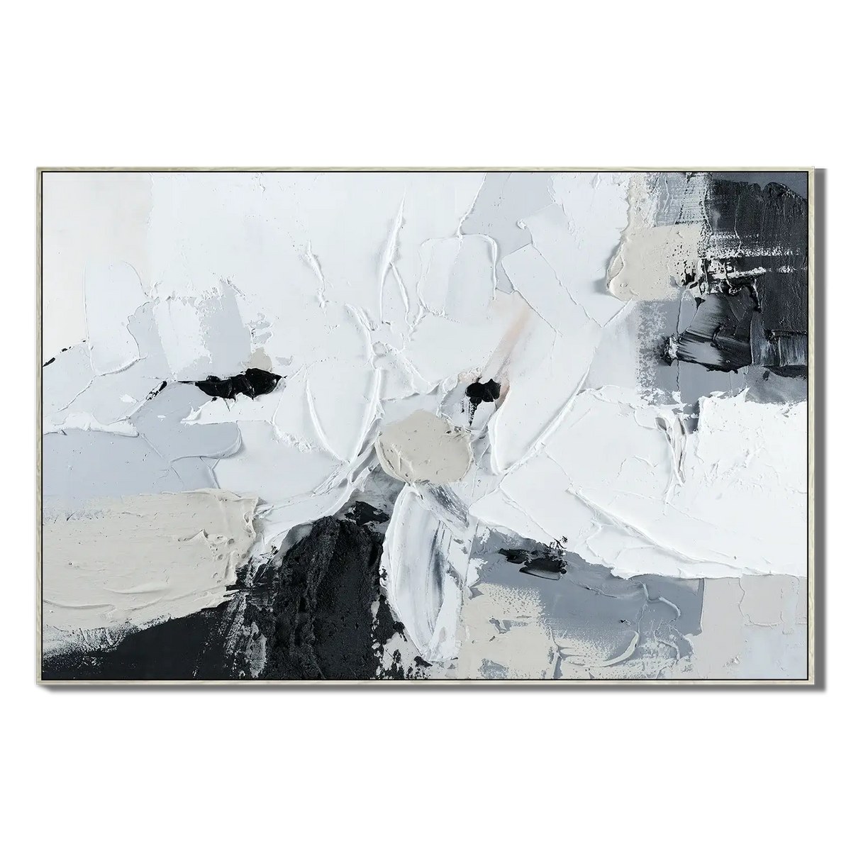 Soft Cloud Whisper Abstract Wall Art