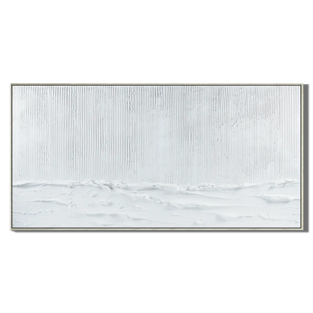 Arctic Ice Drift Abstract Wall Art