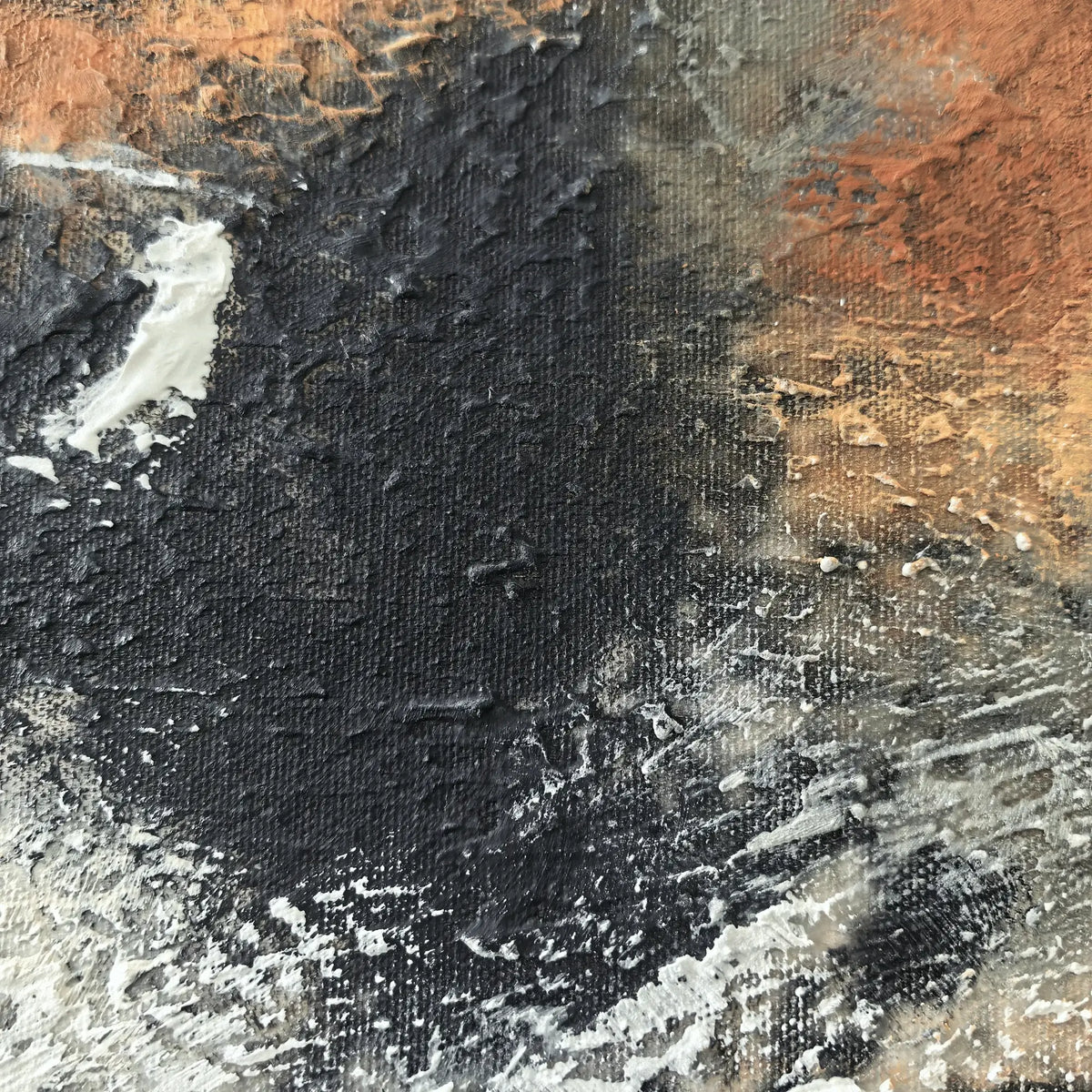 Tempest Embers Abstract Wall Art