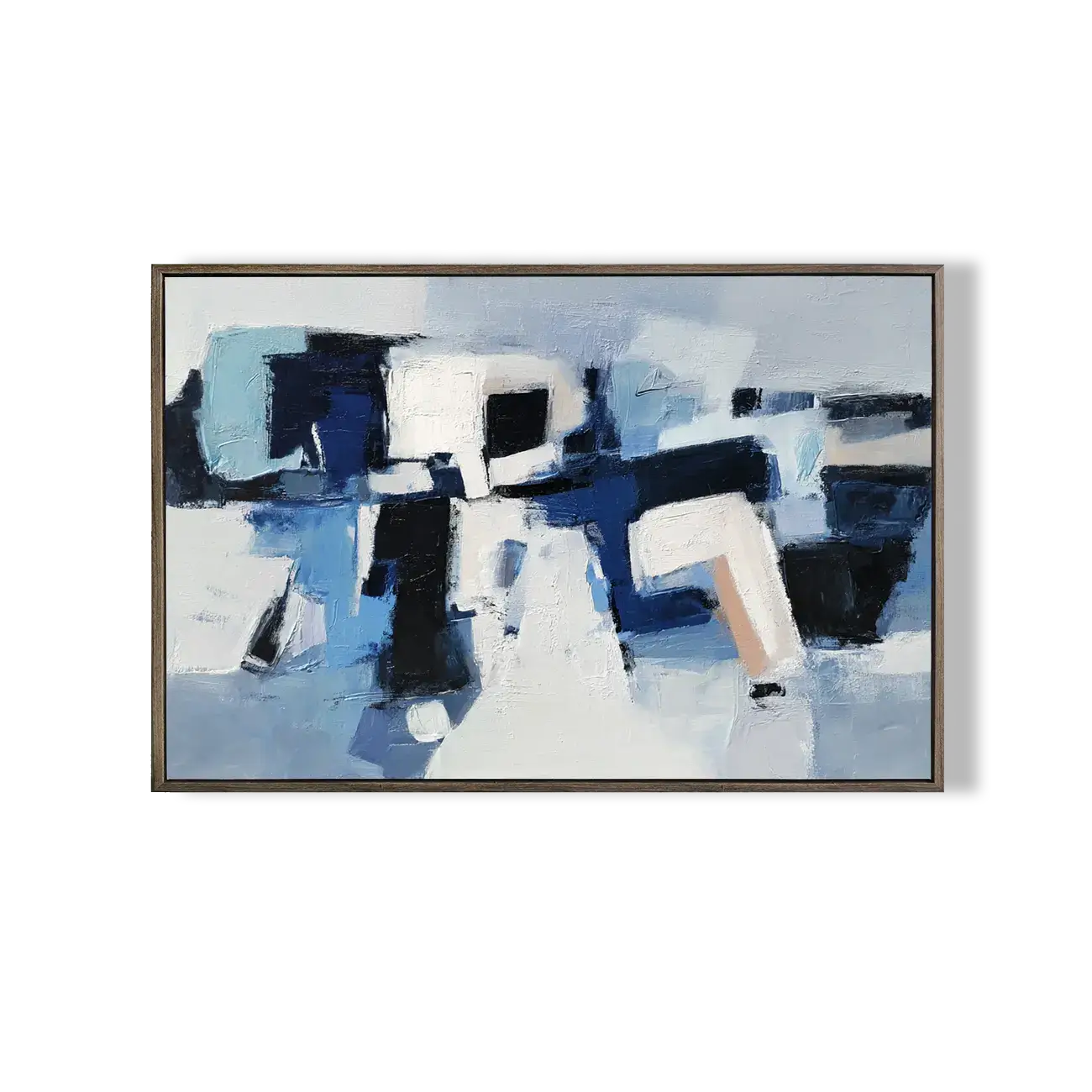 Large Original Abstract Oil Painting on Canvas #CXH052