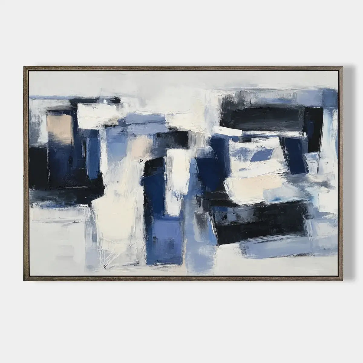 Large Original Abstract Oil Painting on Canvas #CXH054