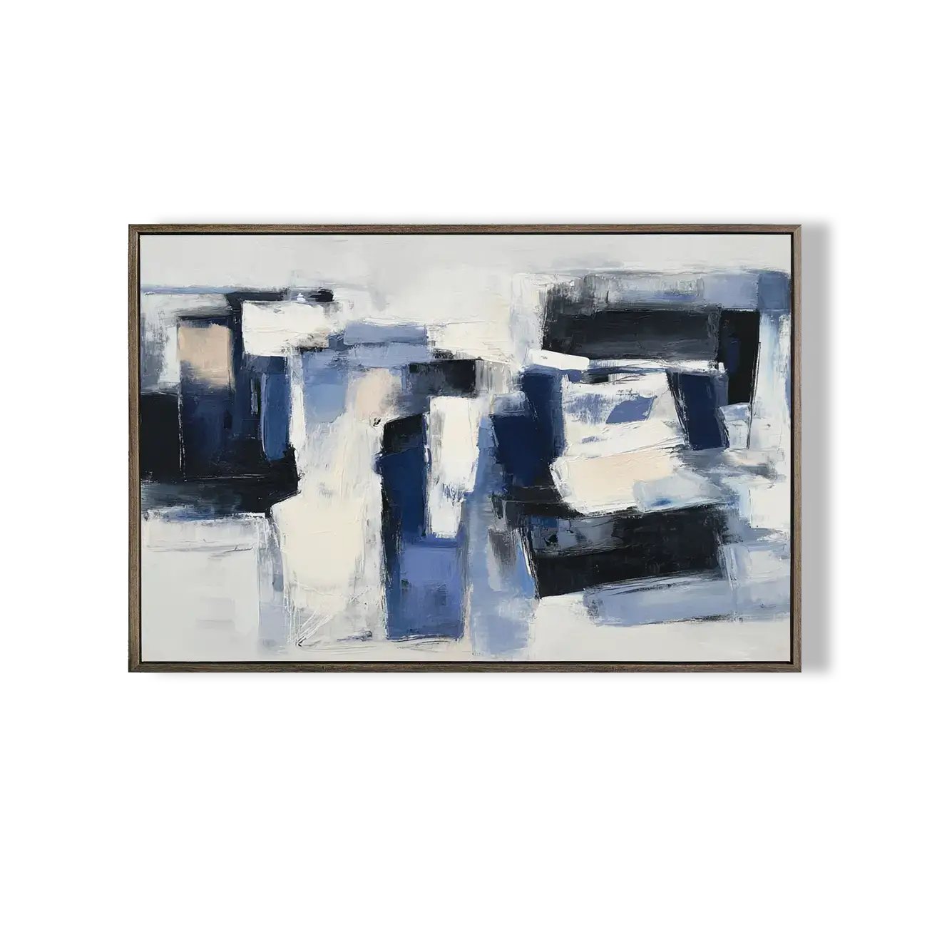 Large Original Abstract Oil Painting on Canvas #CXH054