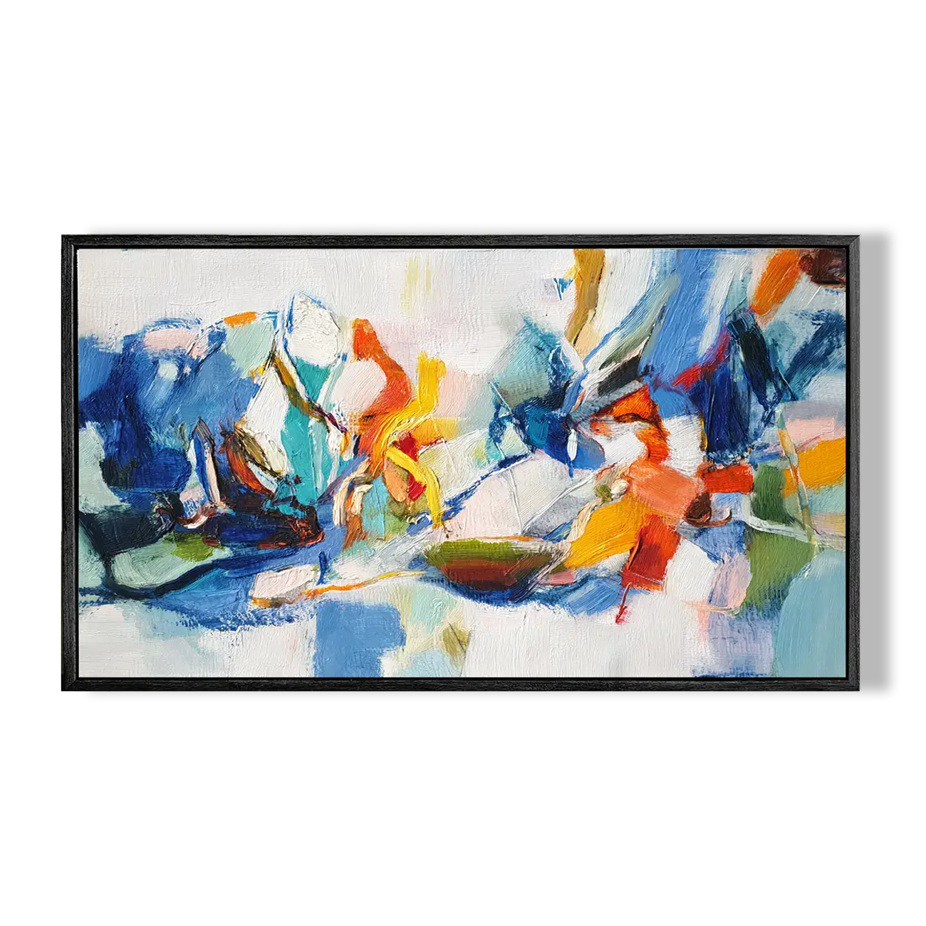 Modern Colorful Canvas Art #CXH061