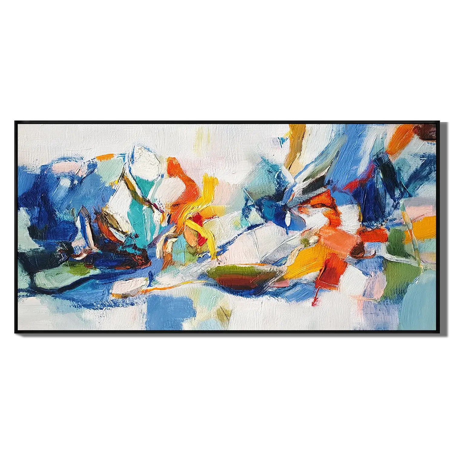 Modern Colorful Canvas Art #CXH061