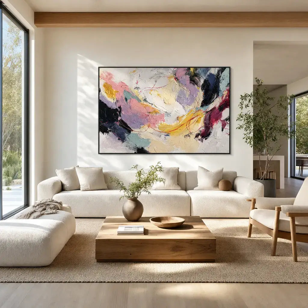 Modern Colorful Canvas Art #CXH062