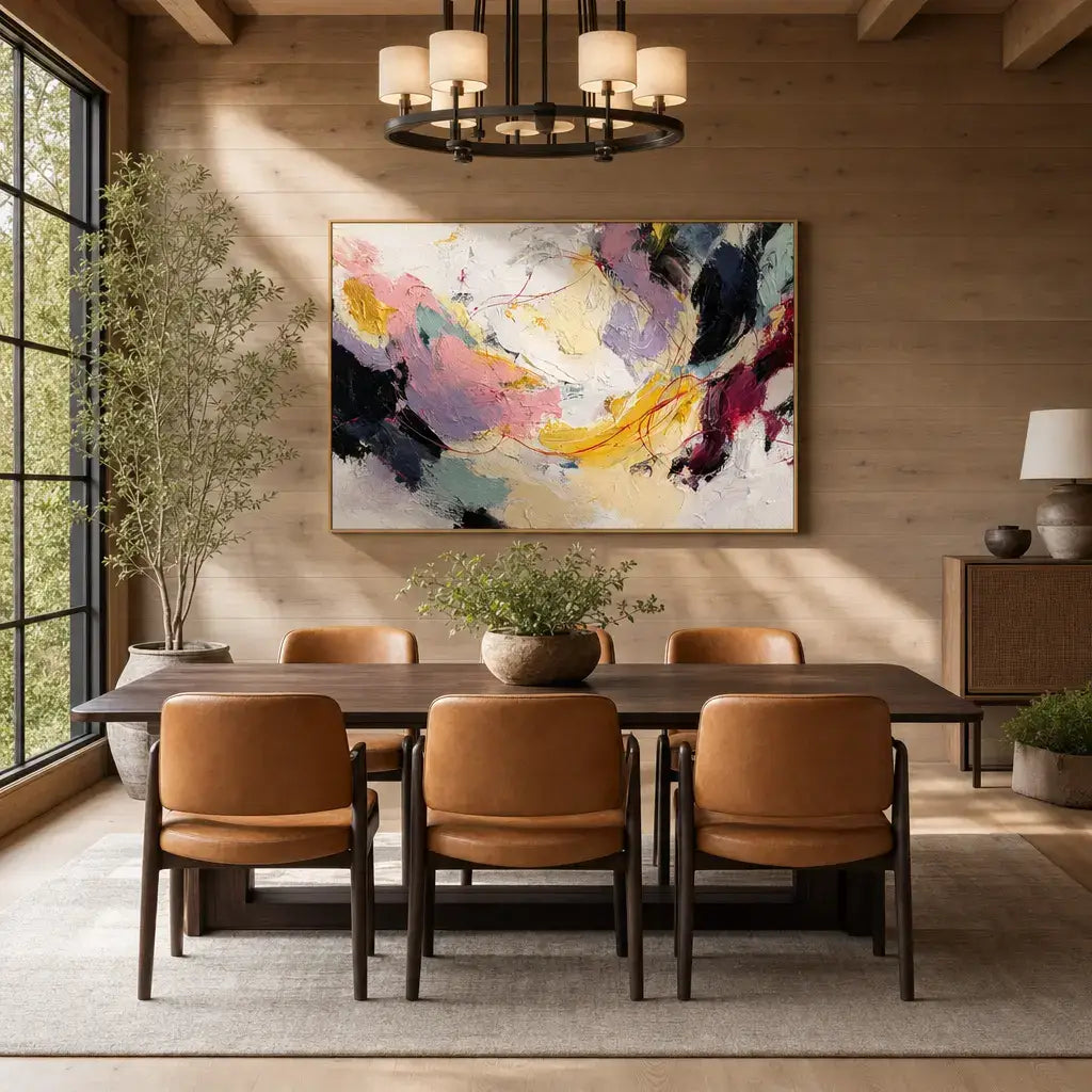 Modern Colorful Canvas Art #CXH062