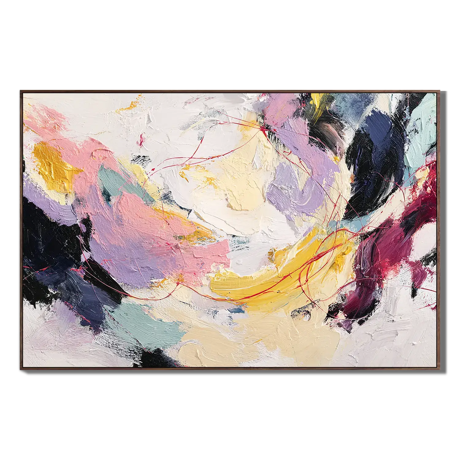 Modern Colorful Canvas Art #CXH062