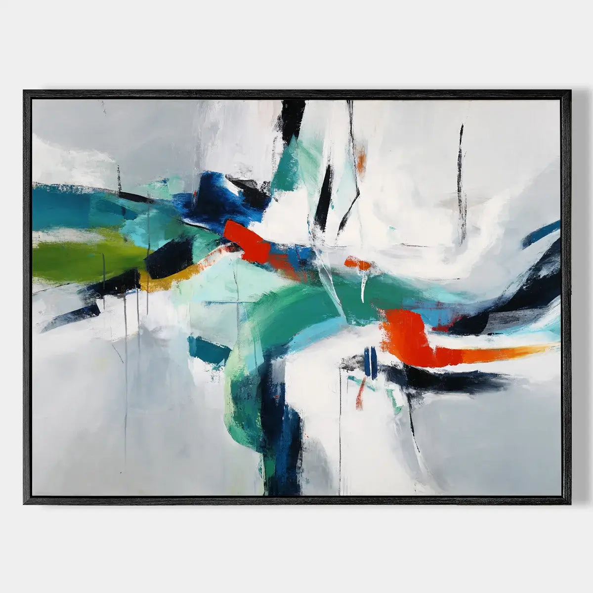 Modern Colorful Canvas Art #CXH067