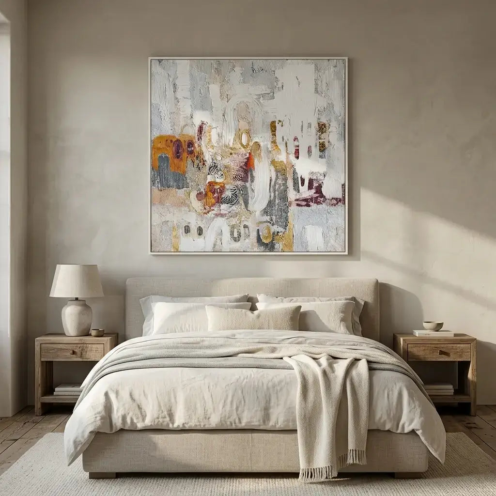 Gilded Arches Abstract Wall Art