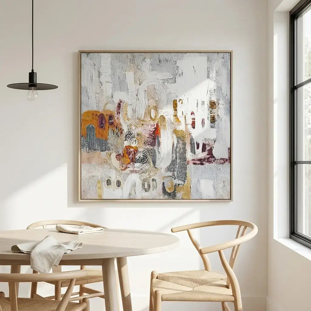 Gilded Arches Abstract Wall Art
