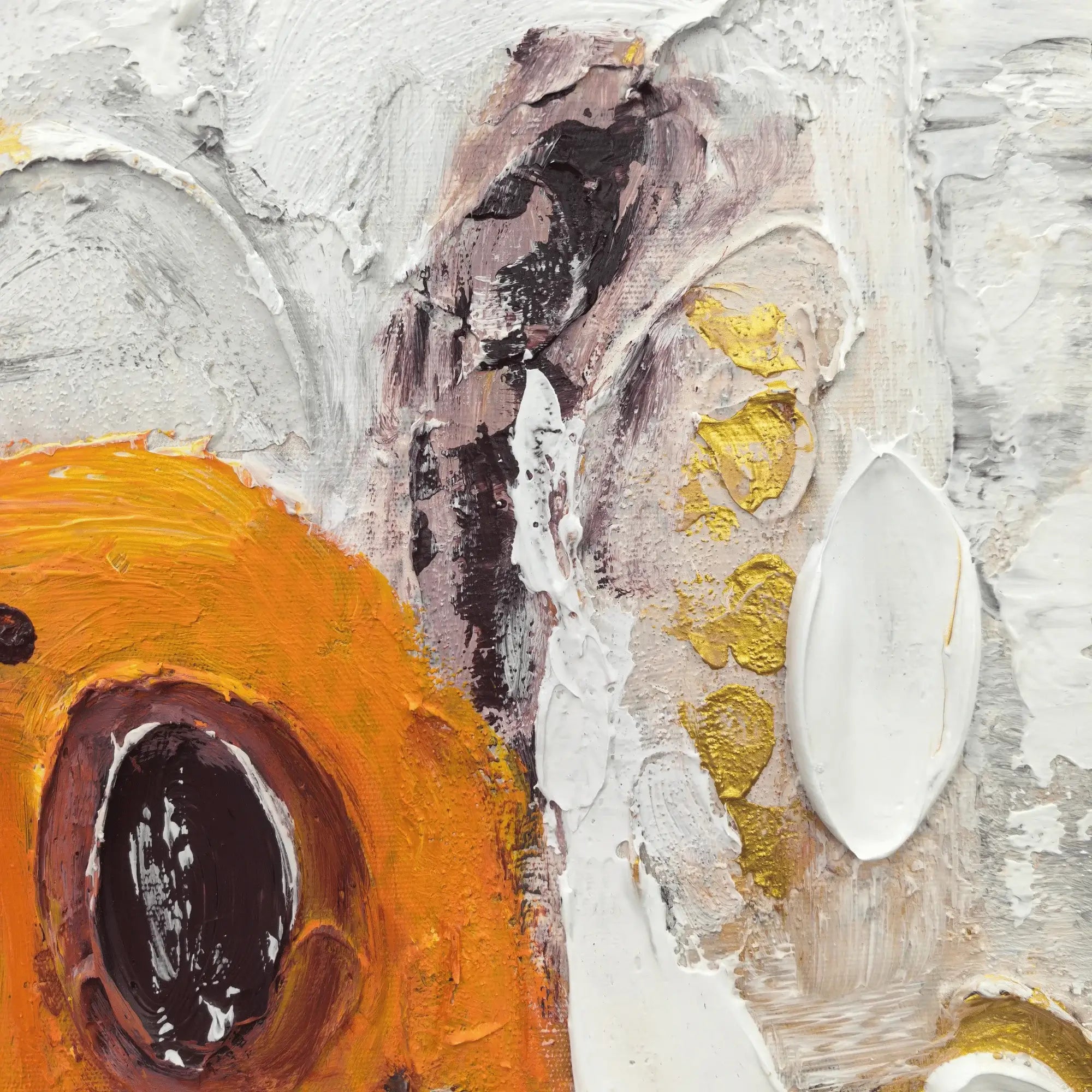 Gilded Arches Abstract Wall Art