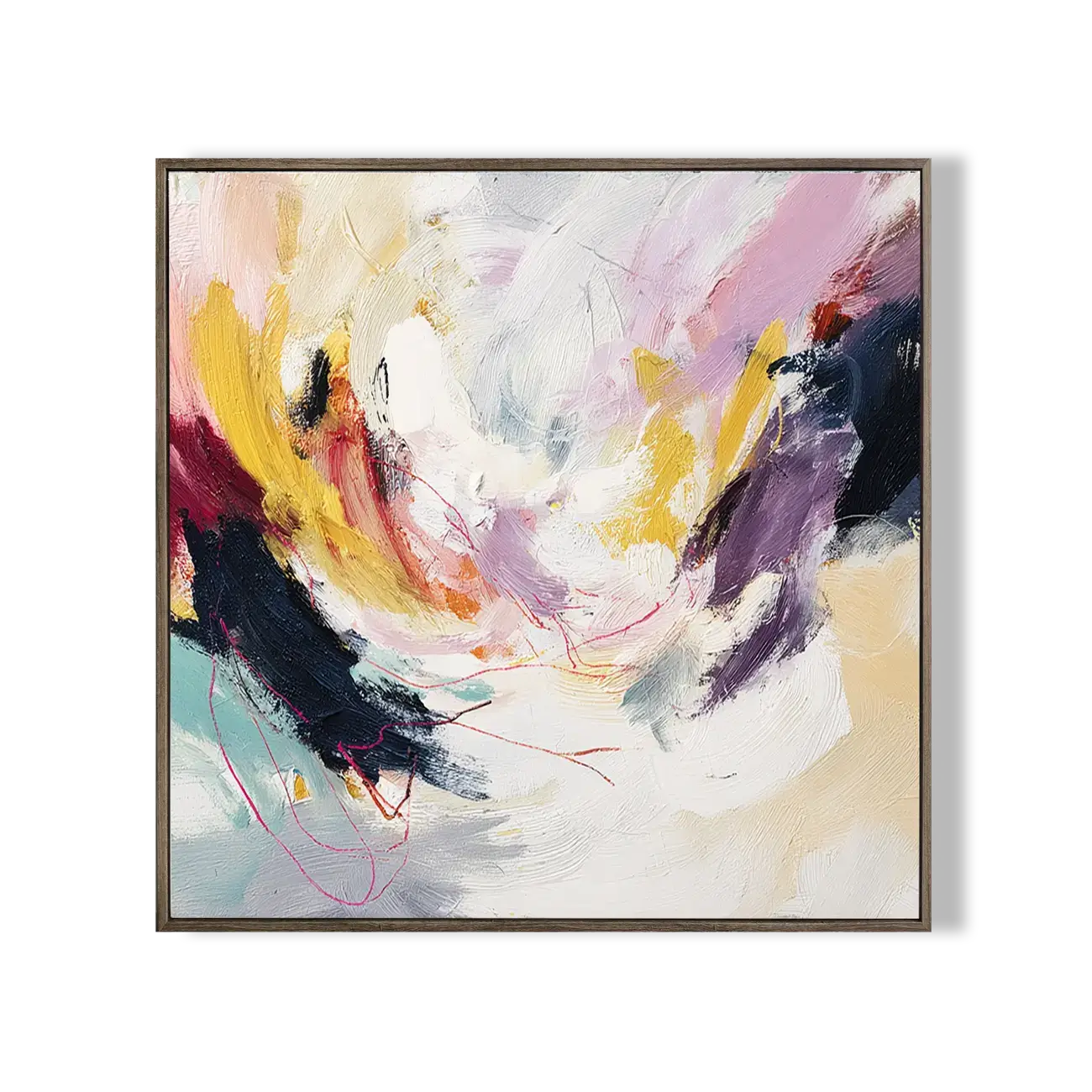 Minimalist Abstract Oil Painting #CXS012