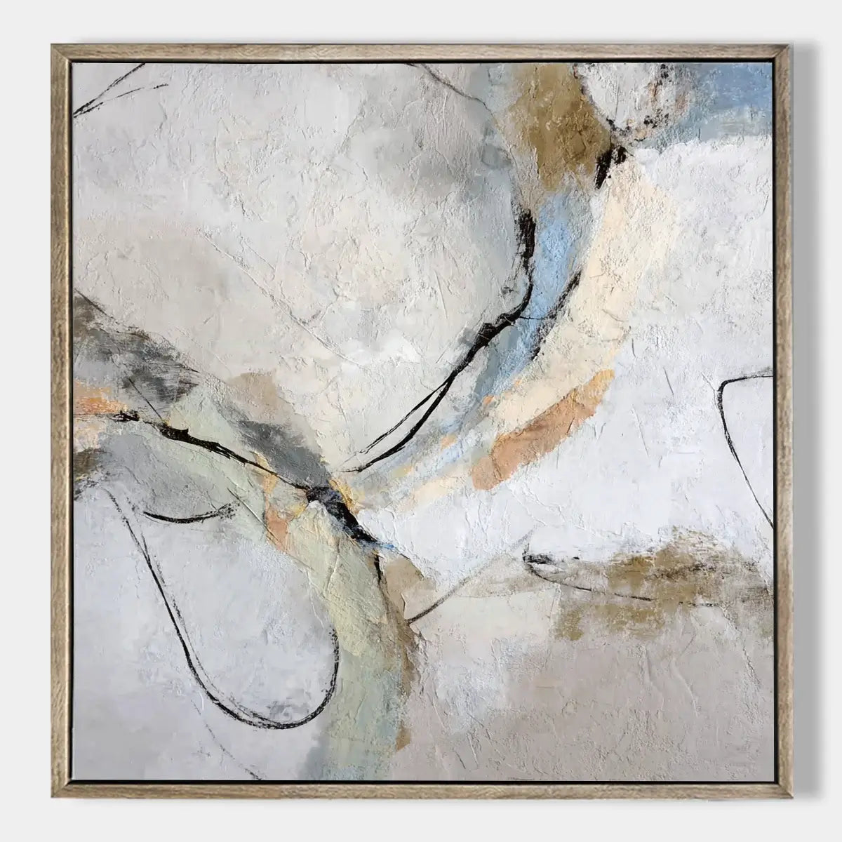Minimalist Abstract Oil Painting #CXS013