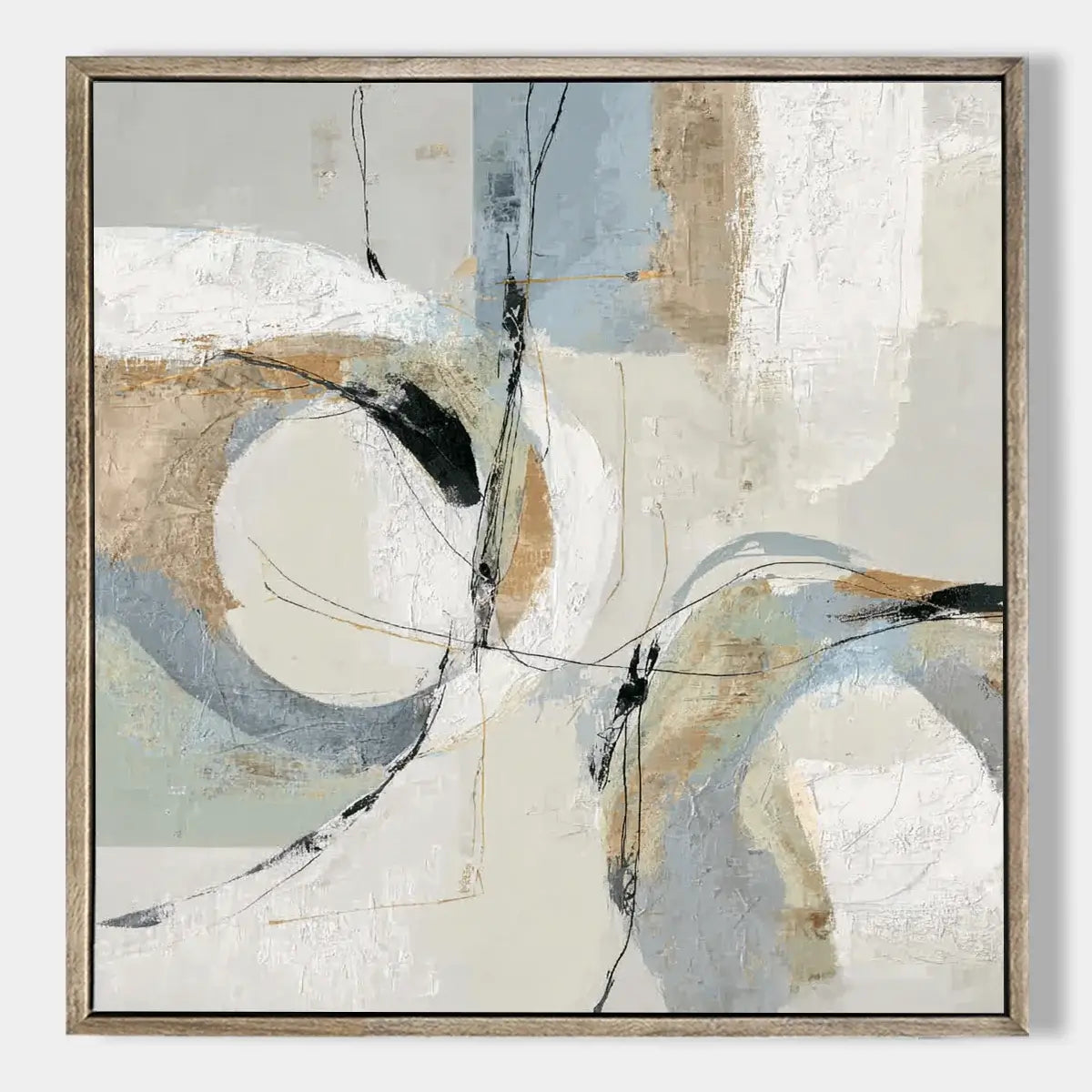 Minimalist Abstract Oil Painting #CXS014