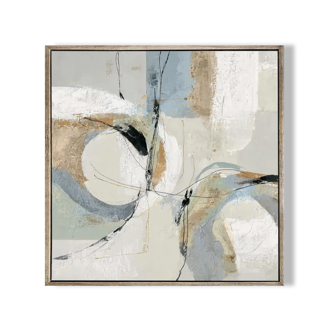 Minimalist Abstract Oil Painting #CXS014