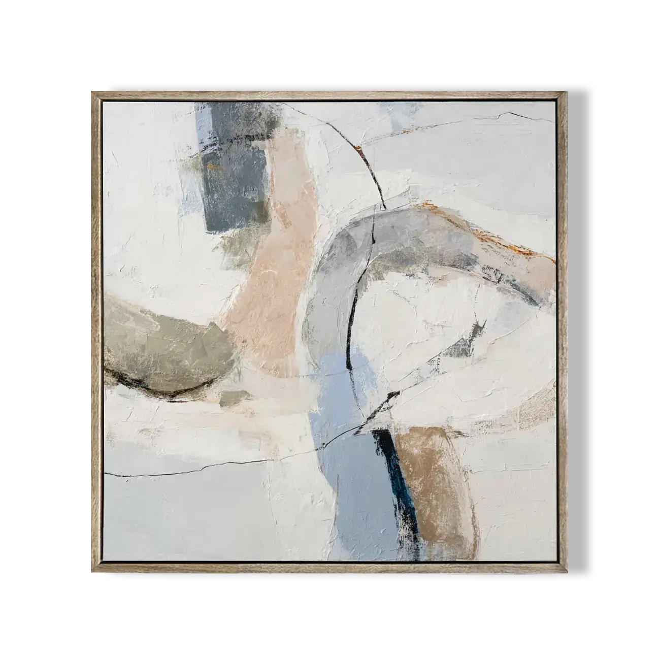 Minimalist Abstract Oil Painting #CXS015