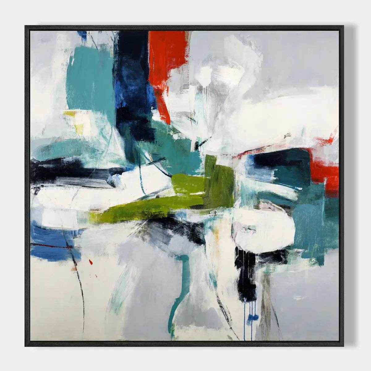 Minimalist Abstract Oil Painting #CXS016