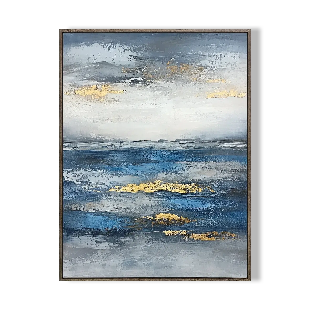 Blue Abstract Painting #CXV001