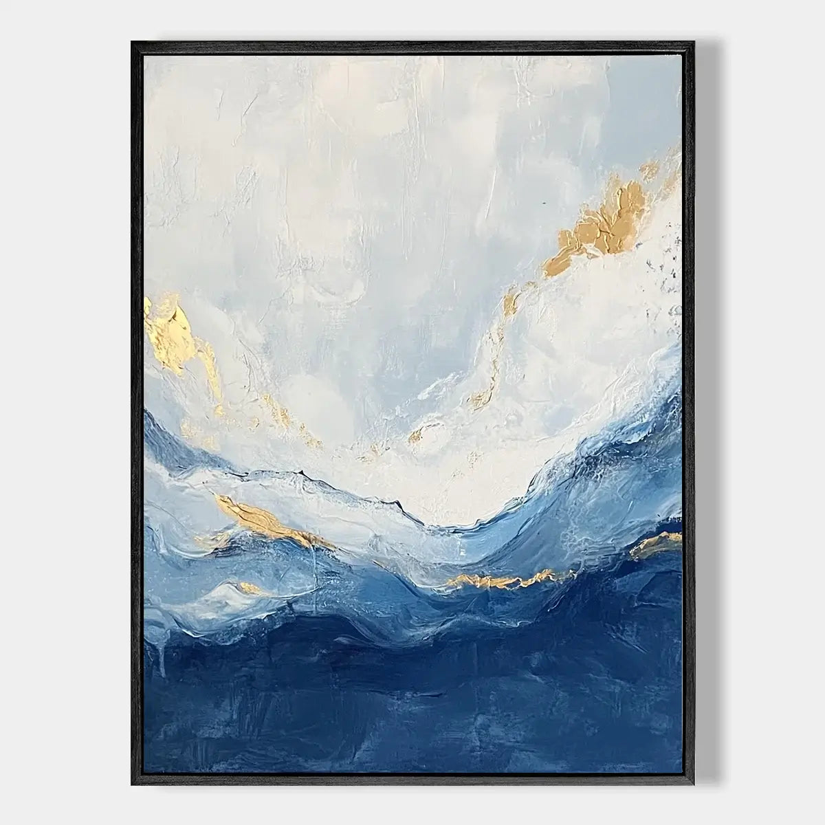 Abstract Blue Painting #CXV005