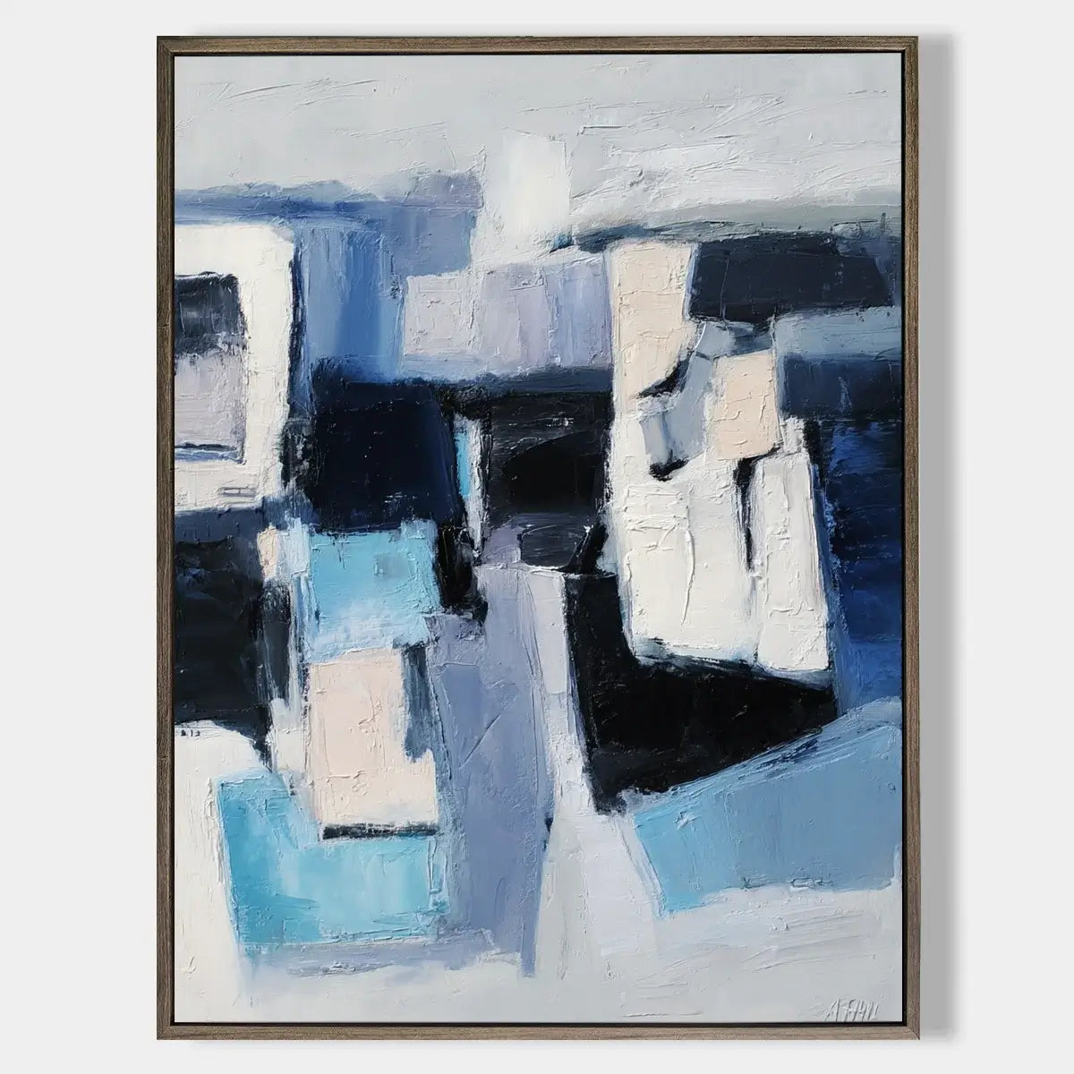 Abstract Canvas Art #CXV017