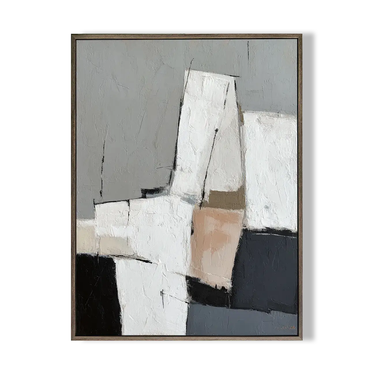 Abstract Canvas Art #CXV018