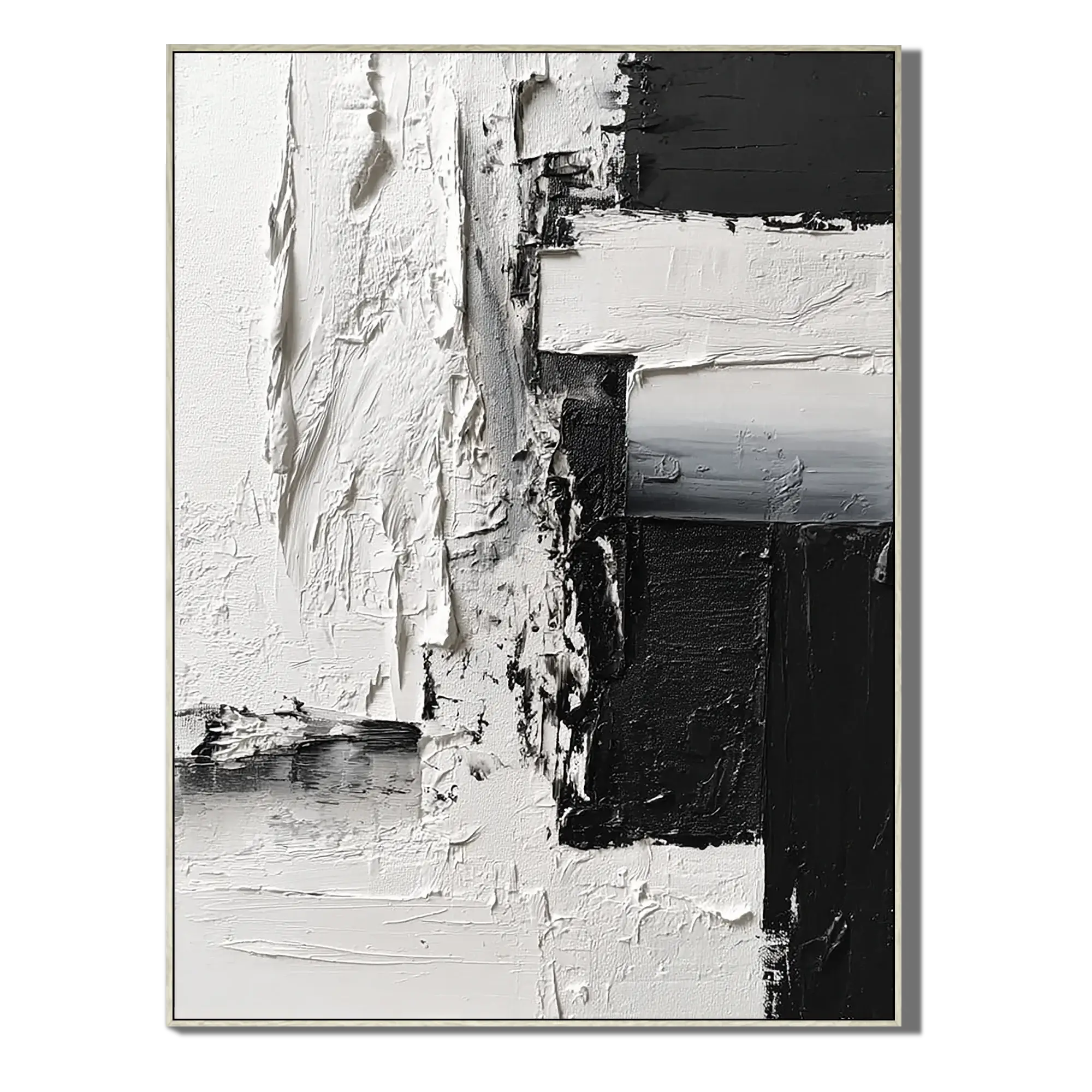 Glacial Divide Abstract Wall Art