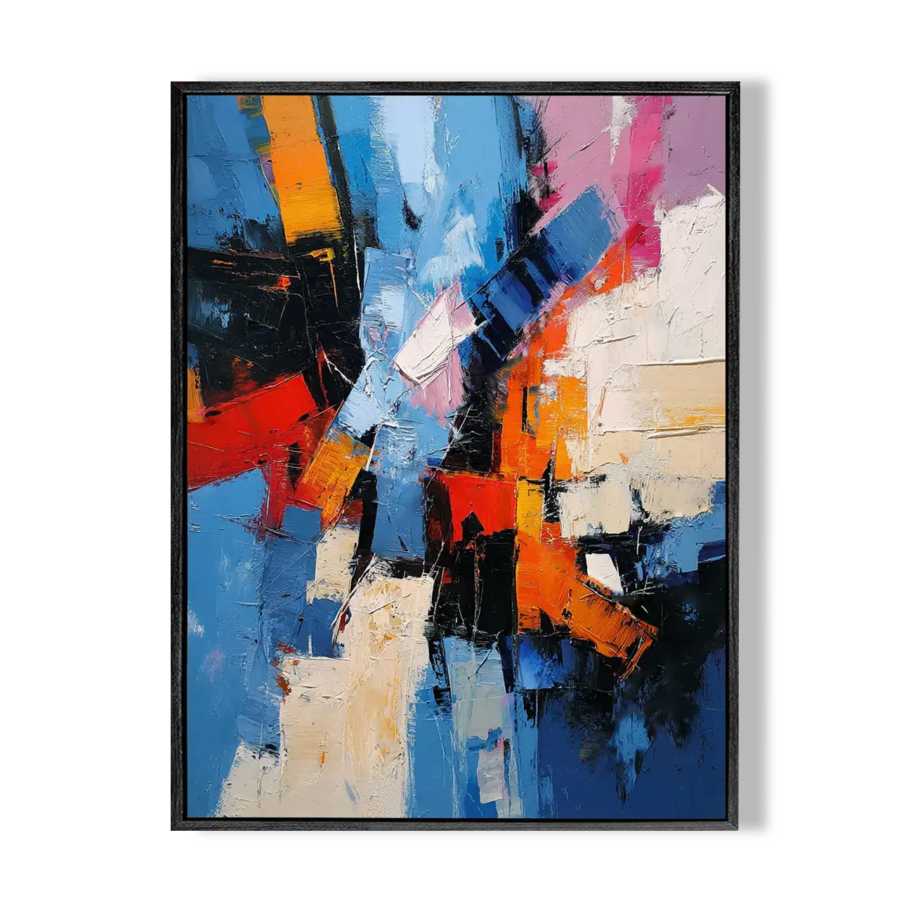 Vibrant Abstract Geometric Expression