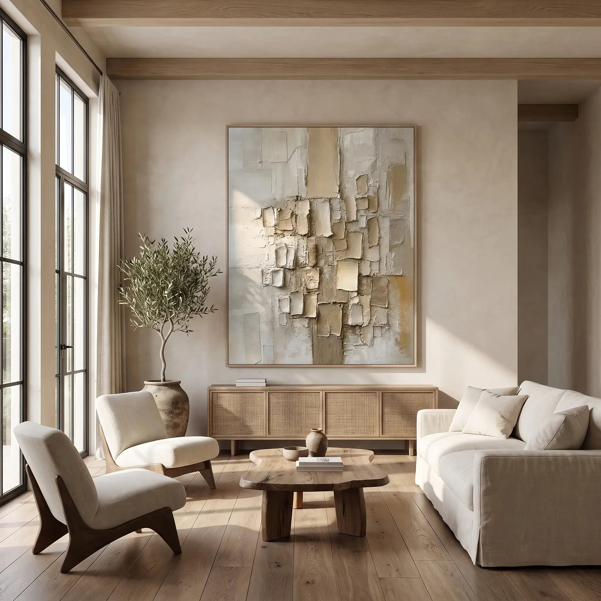Architectural Impasto Study
