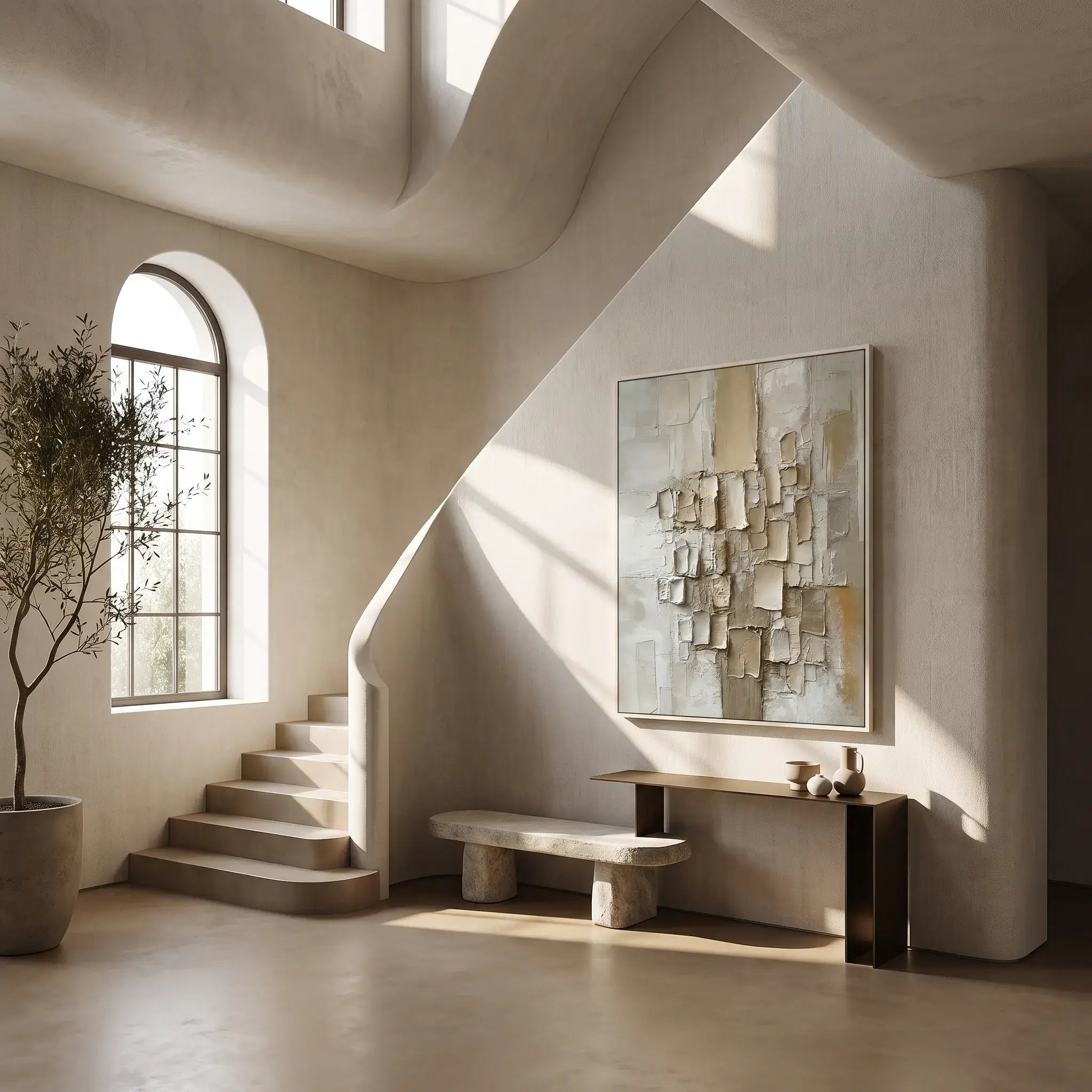Architectural Impasto Study