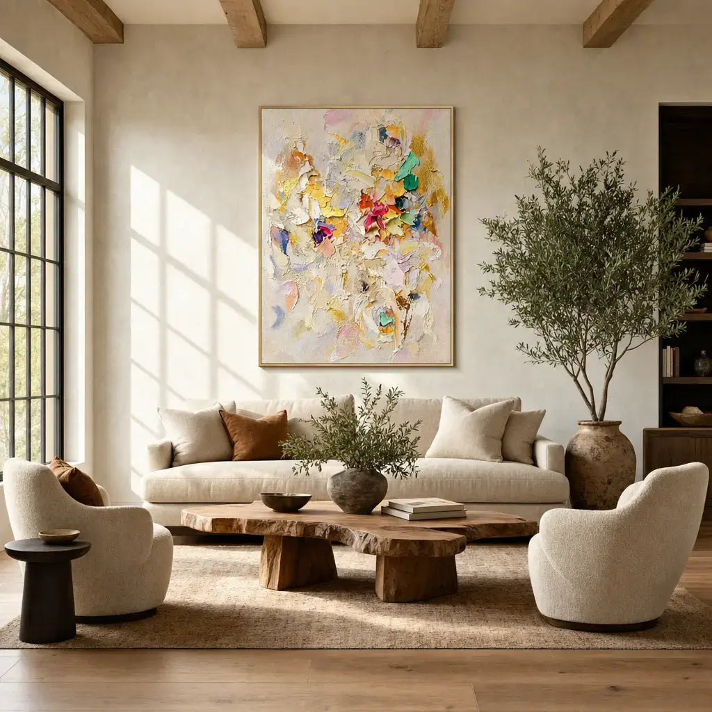 Opulent Impasto Dreamscape