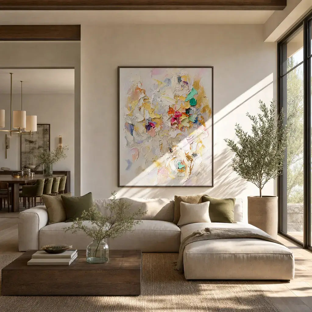 Opulent Impasto Dreamscape