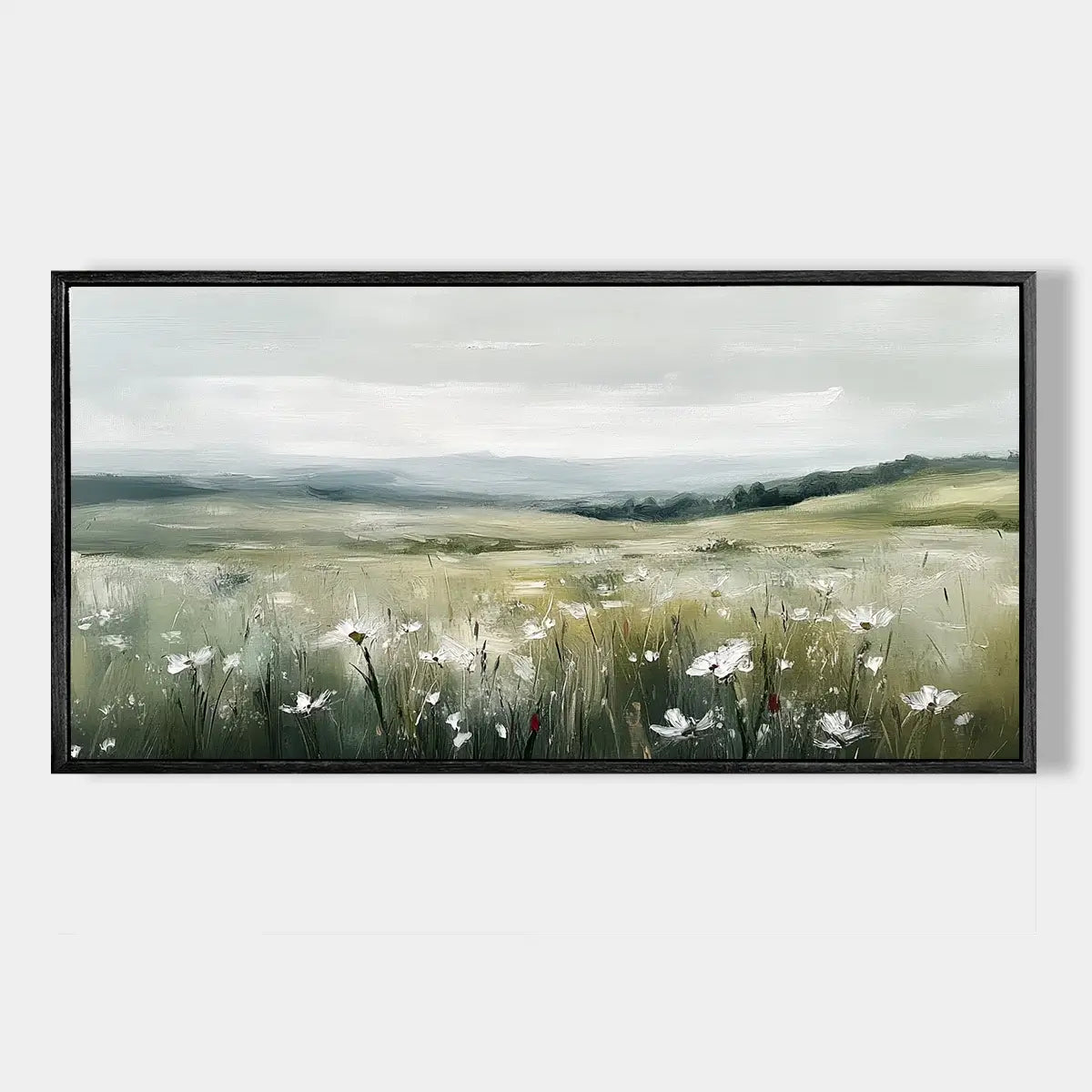 Floral Landscape Oil Painting #FJH002