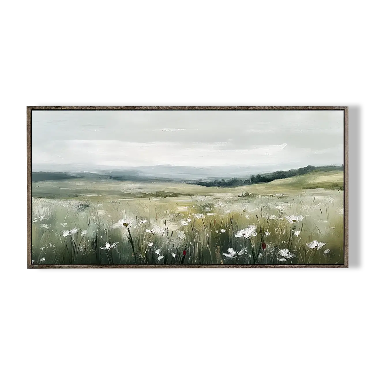 Floral Landscape Oil Painting #FJH002