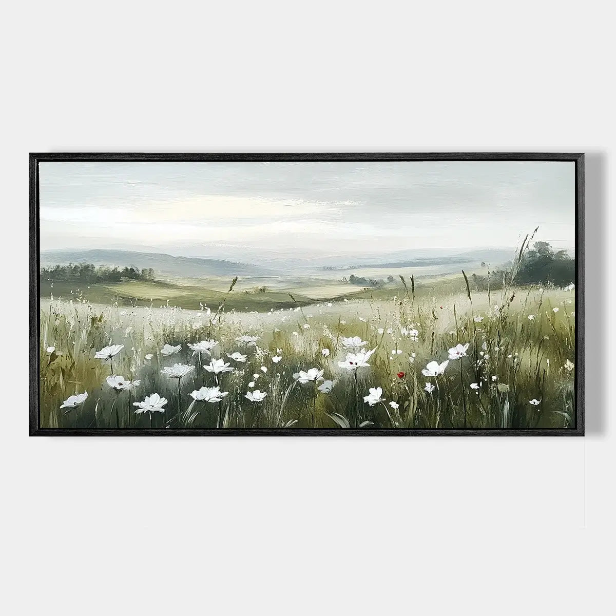 Floral Landscape Oil Painting #FJH004
