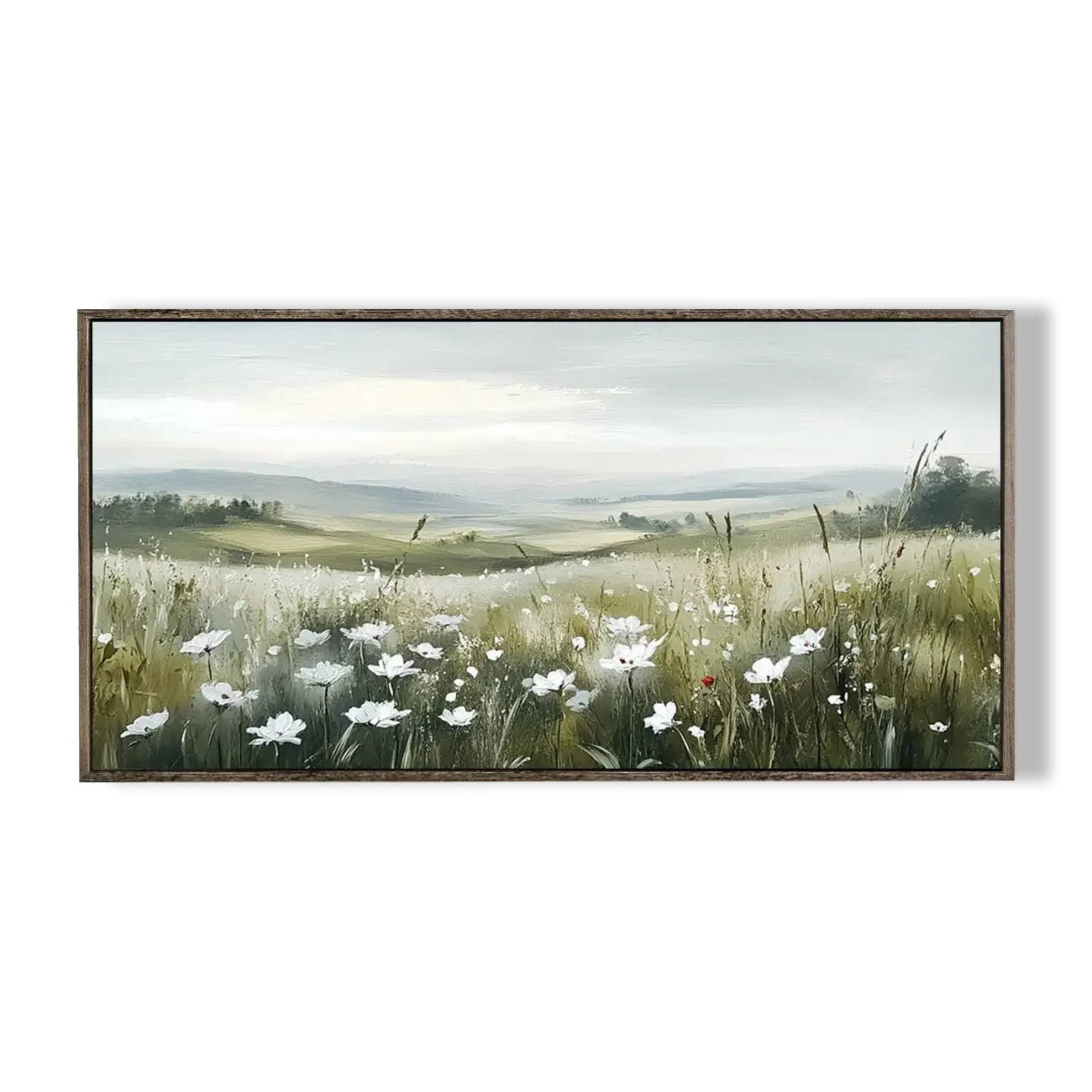 Floral Landscape Oil Painting #FJH004