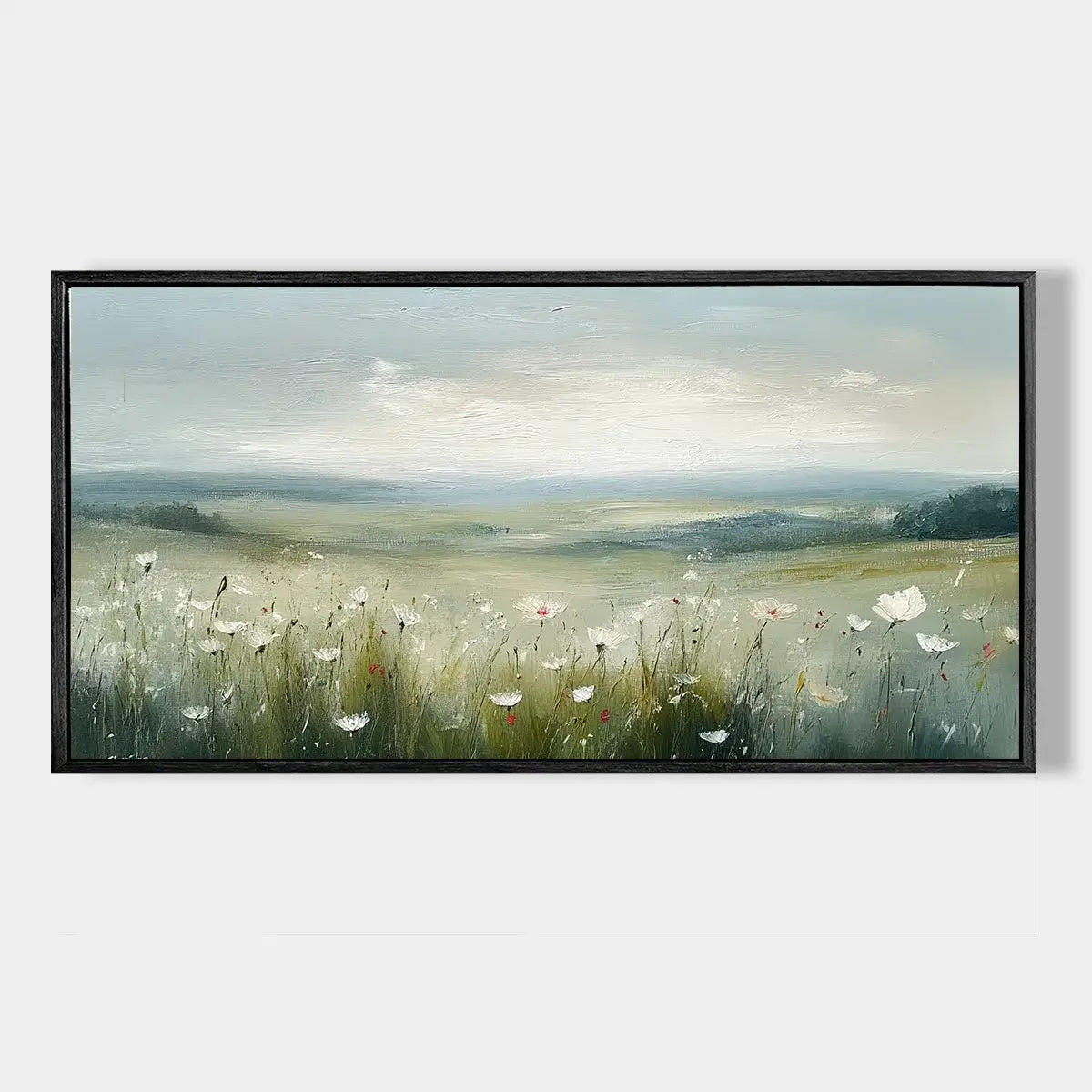 Floral Landscape Oil Painting #FJH006