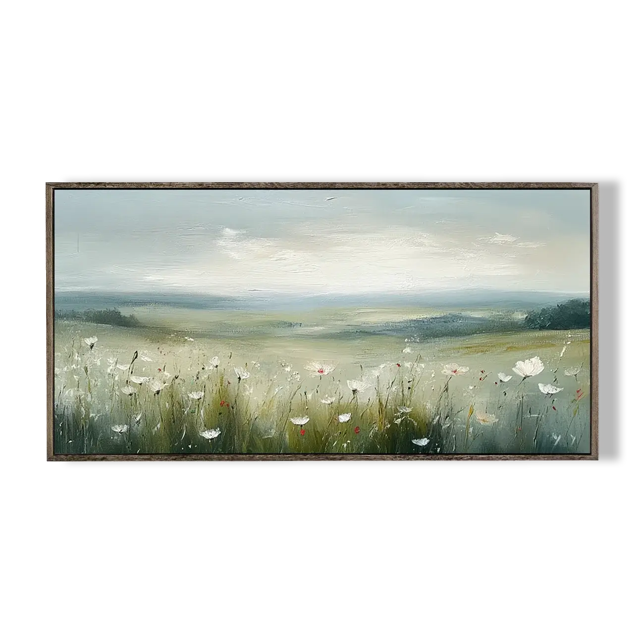 Floral Landscape Oil Painting #FJH006