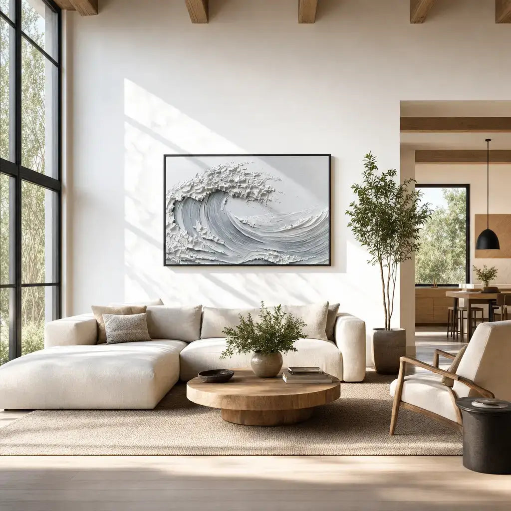 Oceanic Cascade Ocean Wall Art