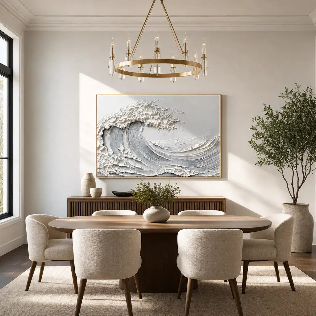 Oceanic Cascade Ocean Wall Art