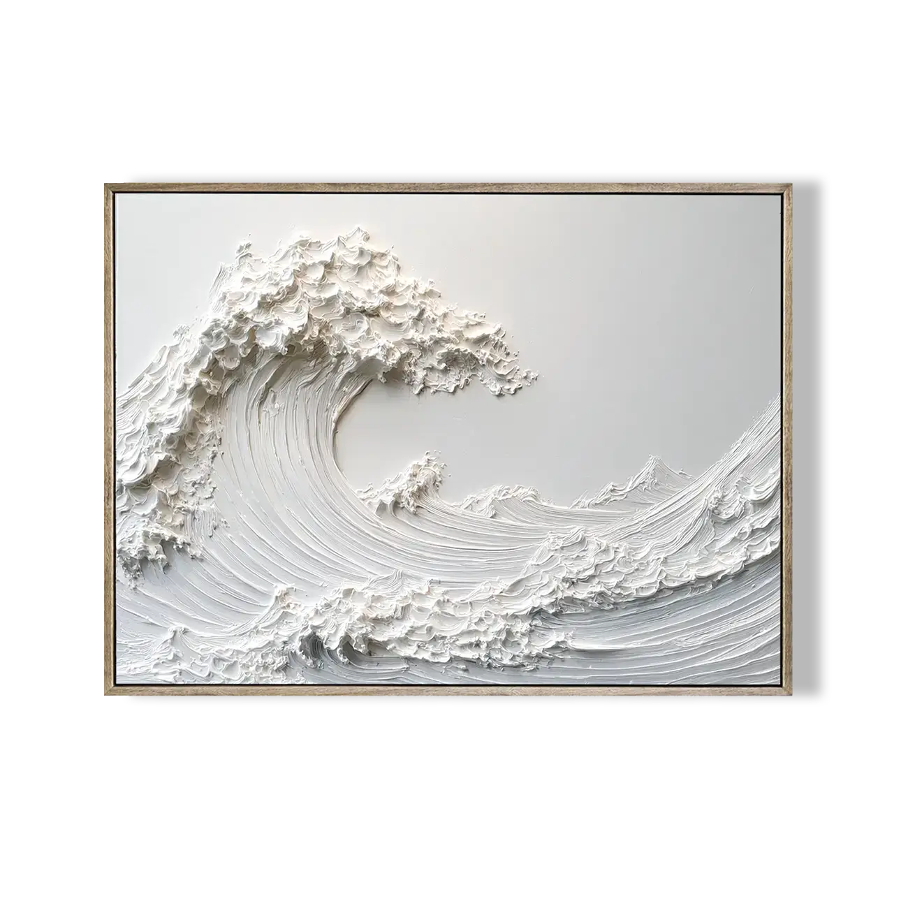 Ocean Abstract Textured Wall Art #FJH019