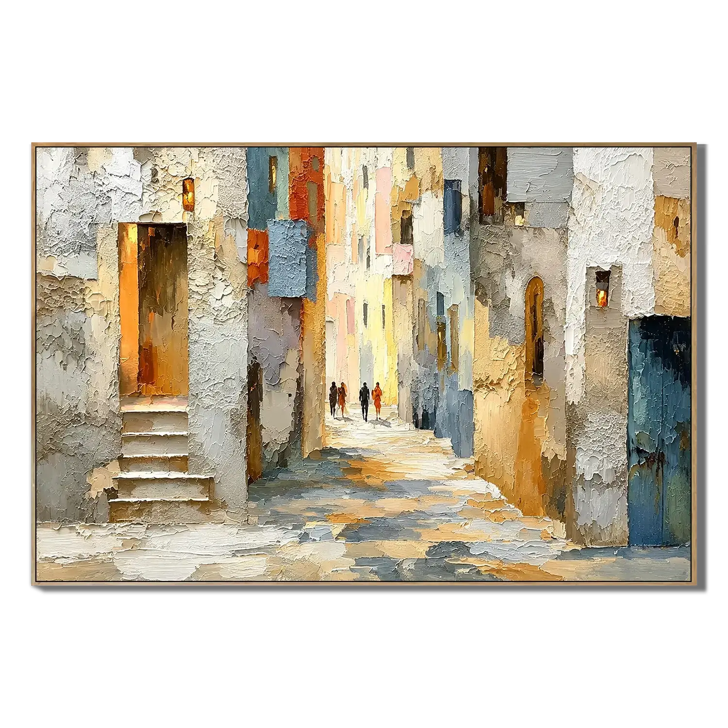 Golden Impasto Alley