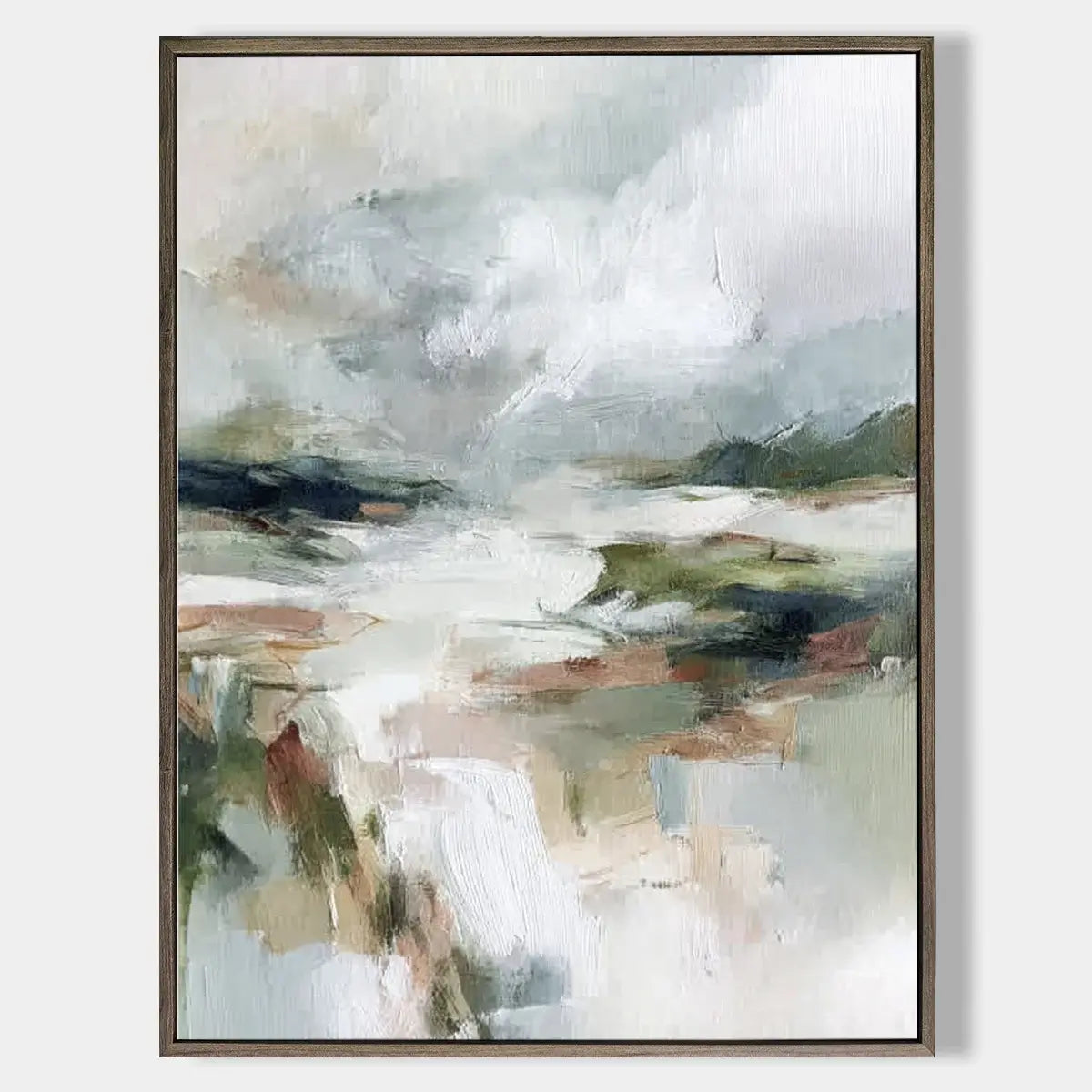 Abstract Landscape Texture Painting #FJV011