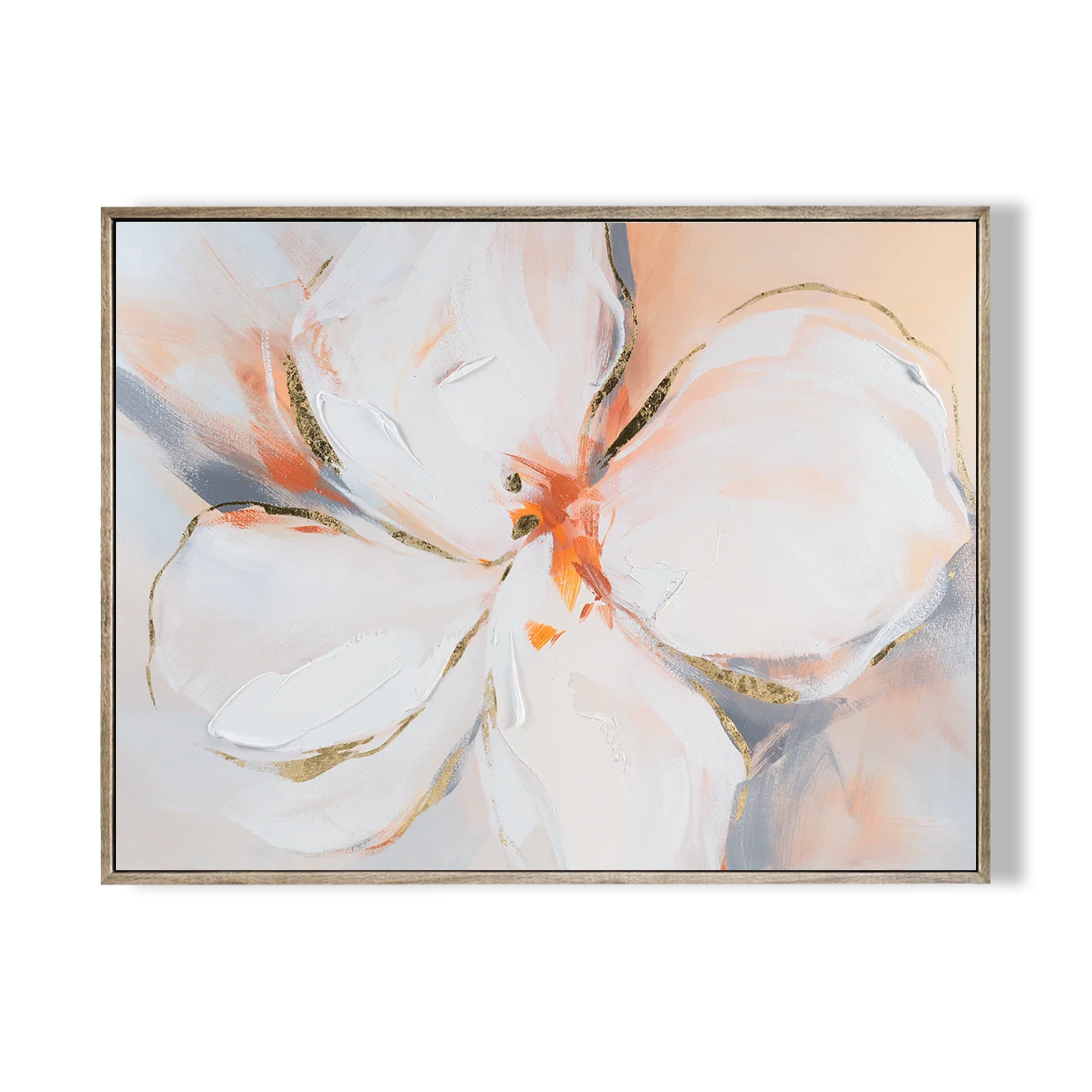 Close-up of a marble surface with gold and gray accents