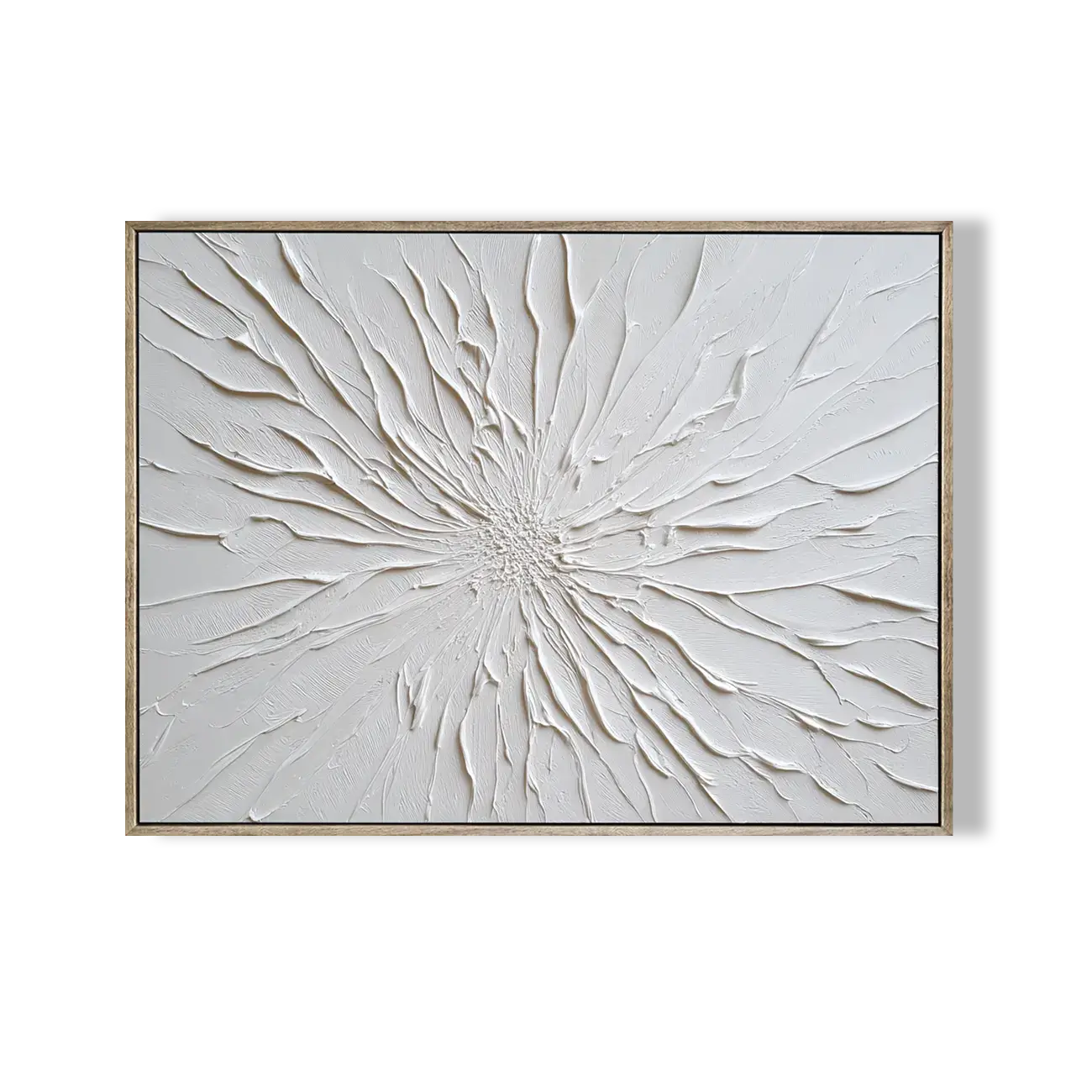 3D Textured Floral Oil Painting #HHH015