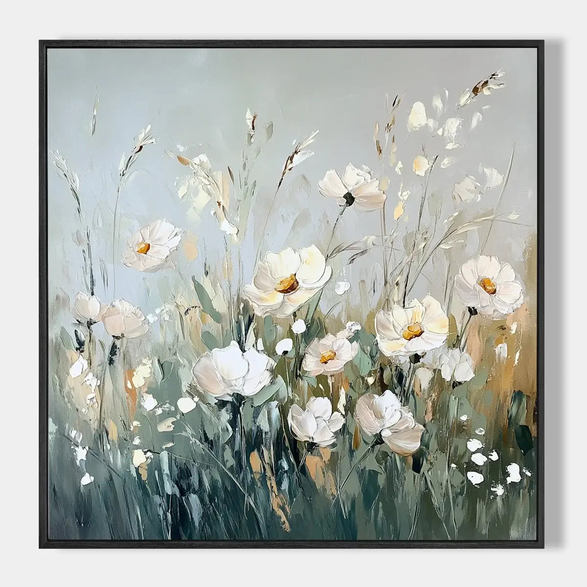 Floral Canvas Wall Art #HHS001