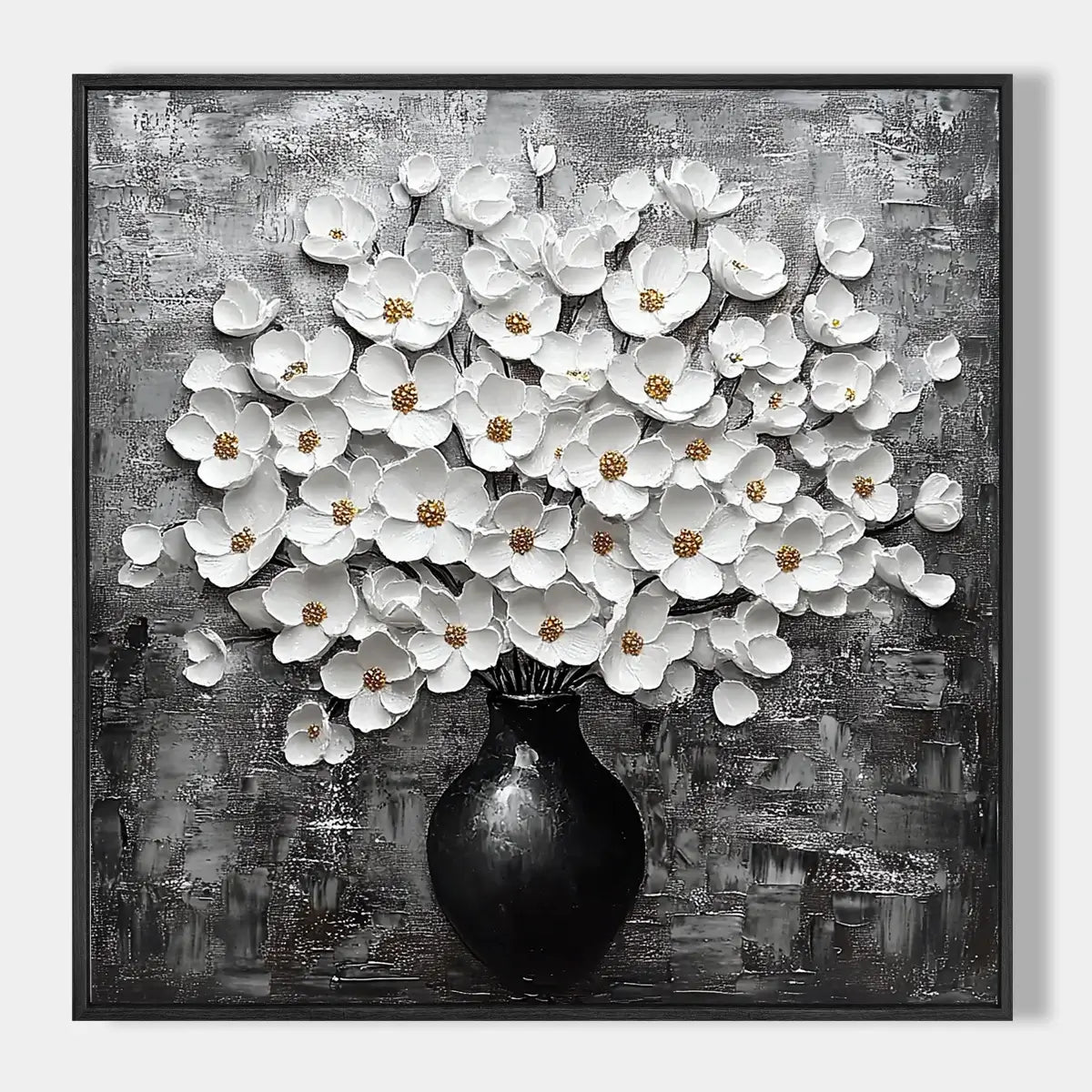 3d Floral Wall Art #HHS003