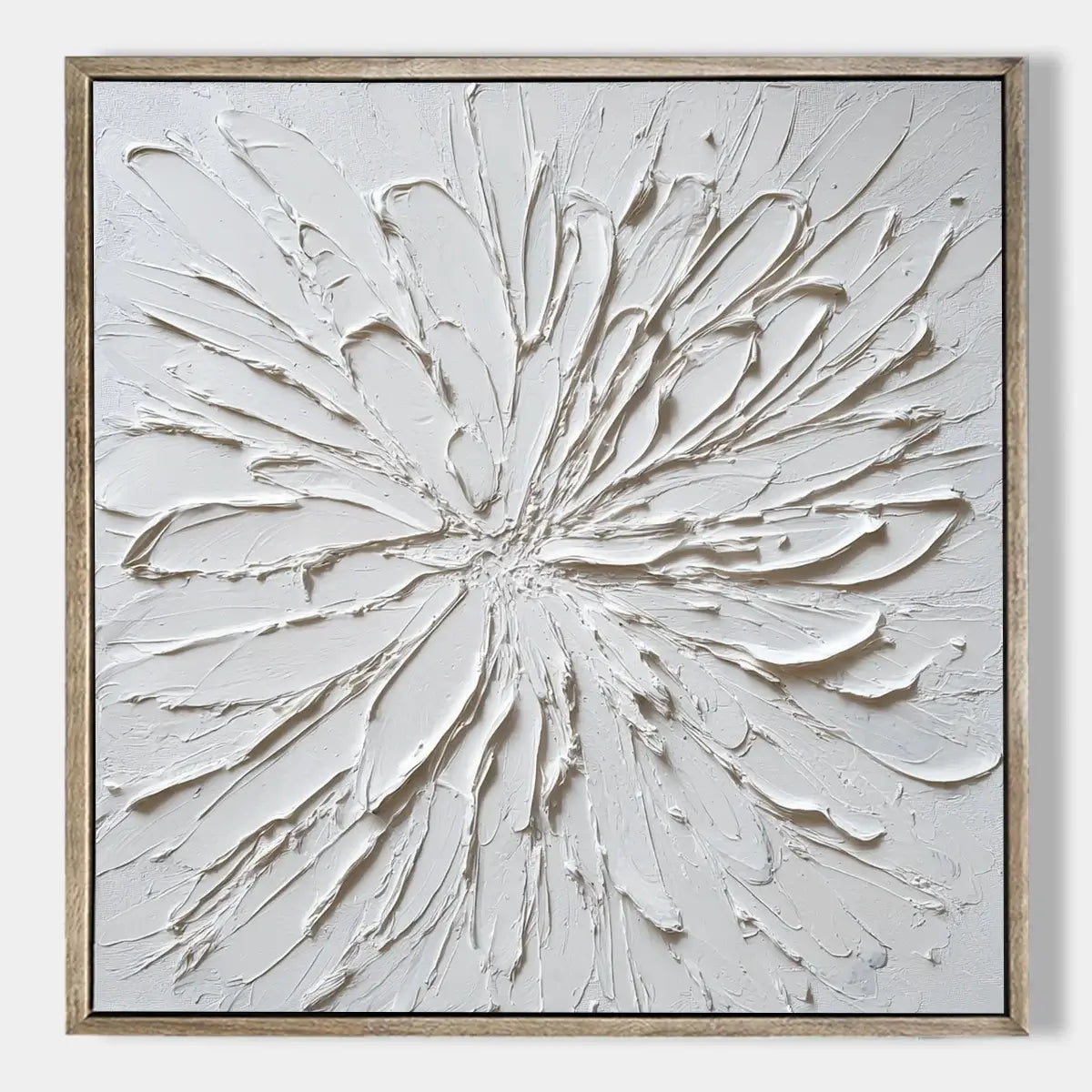 3D Textured Floral Oil Painting #HHS008