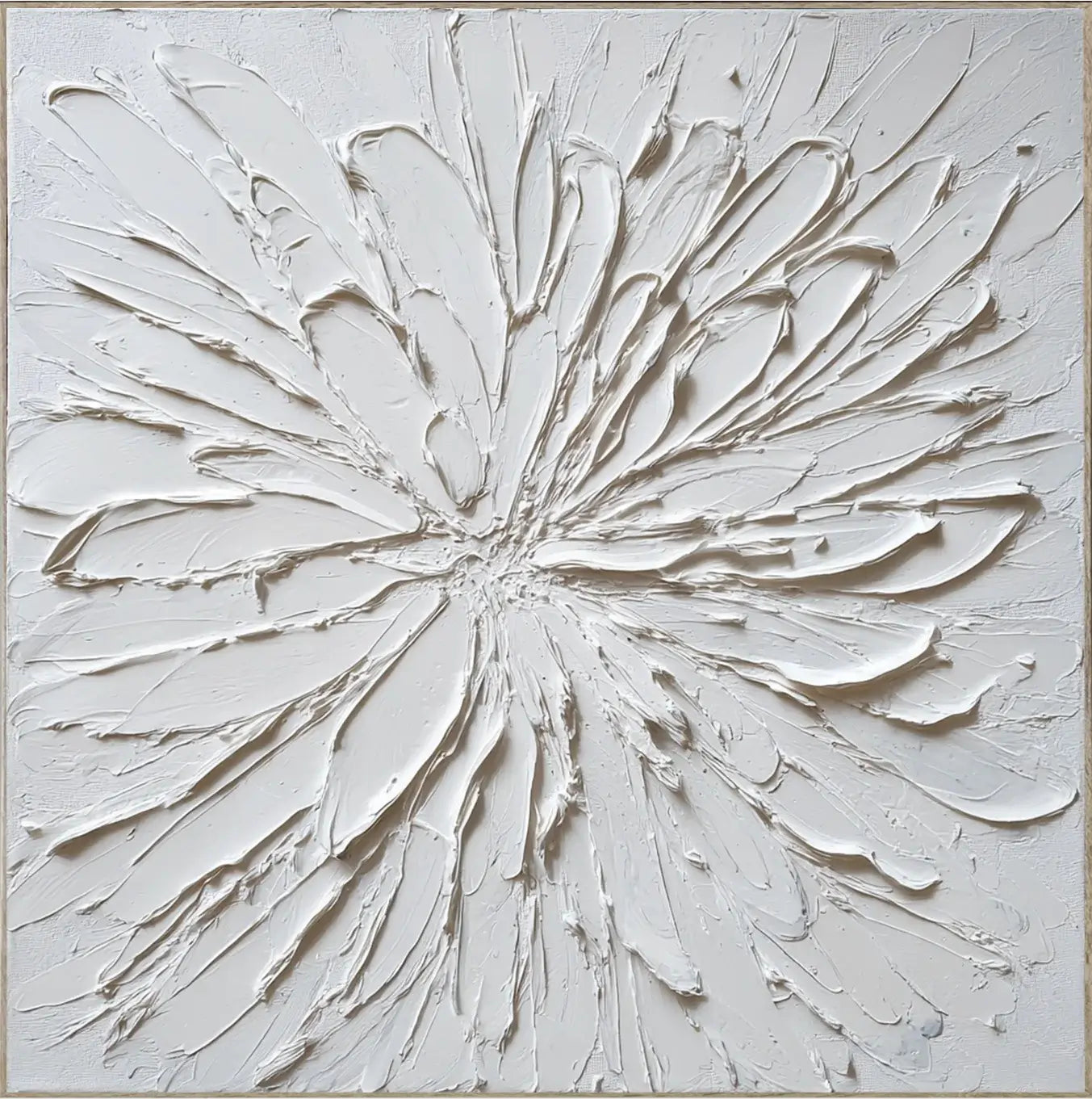 
3D Textured Floral Oil Painting #HHS008