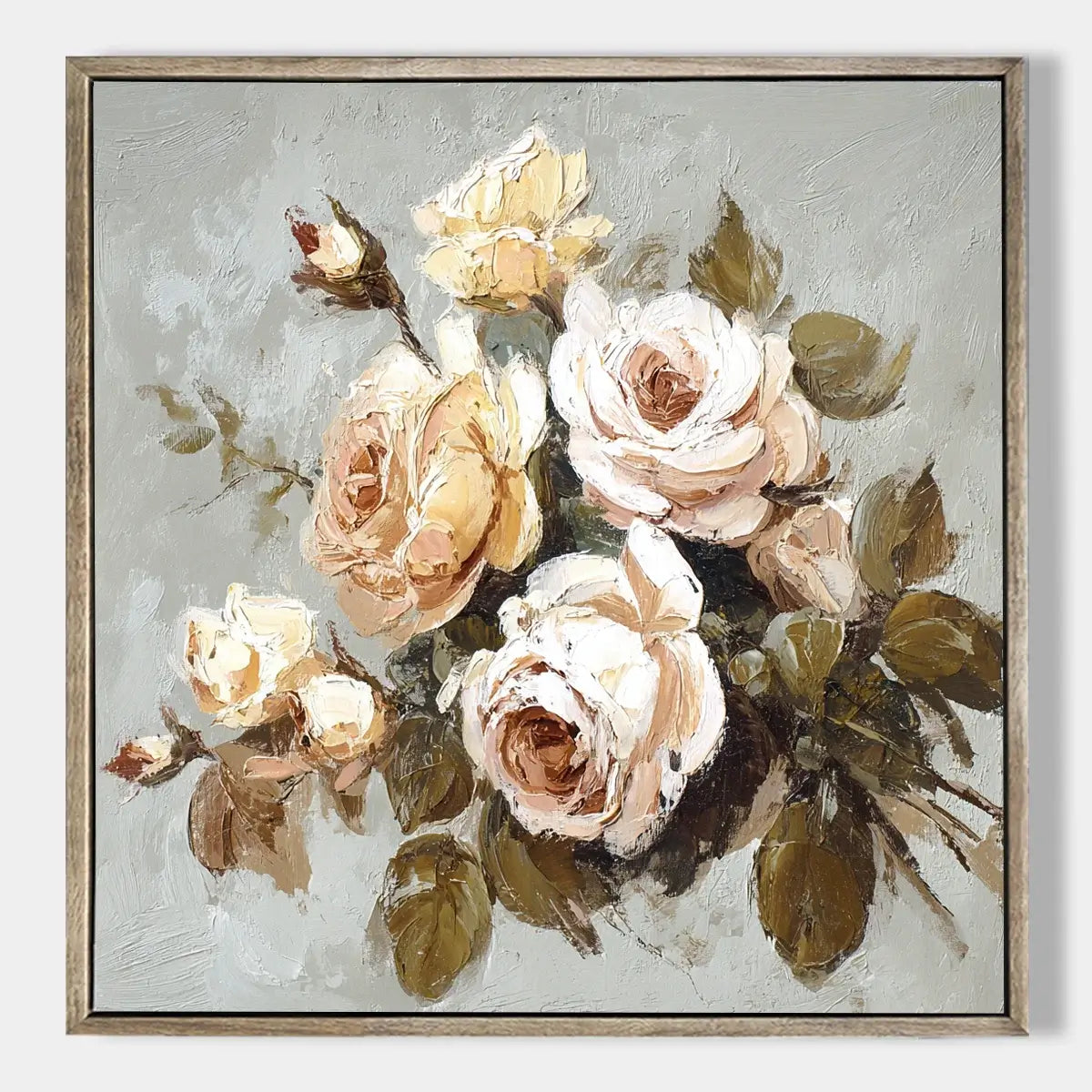 Floral Texture Painting #HHS009