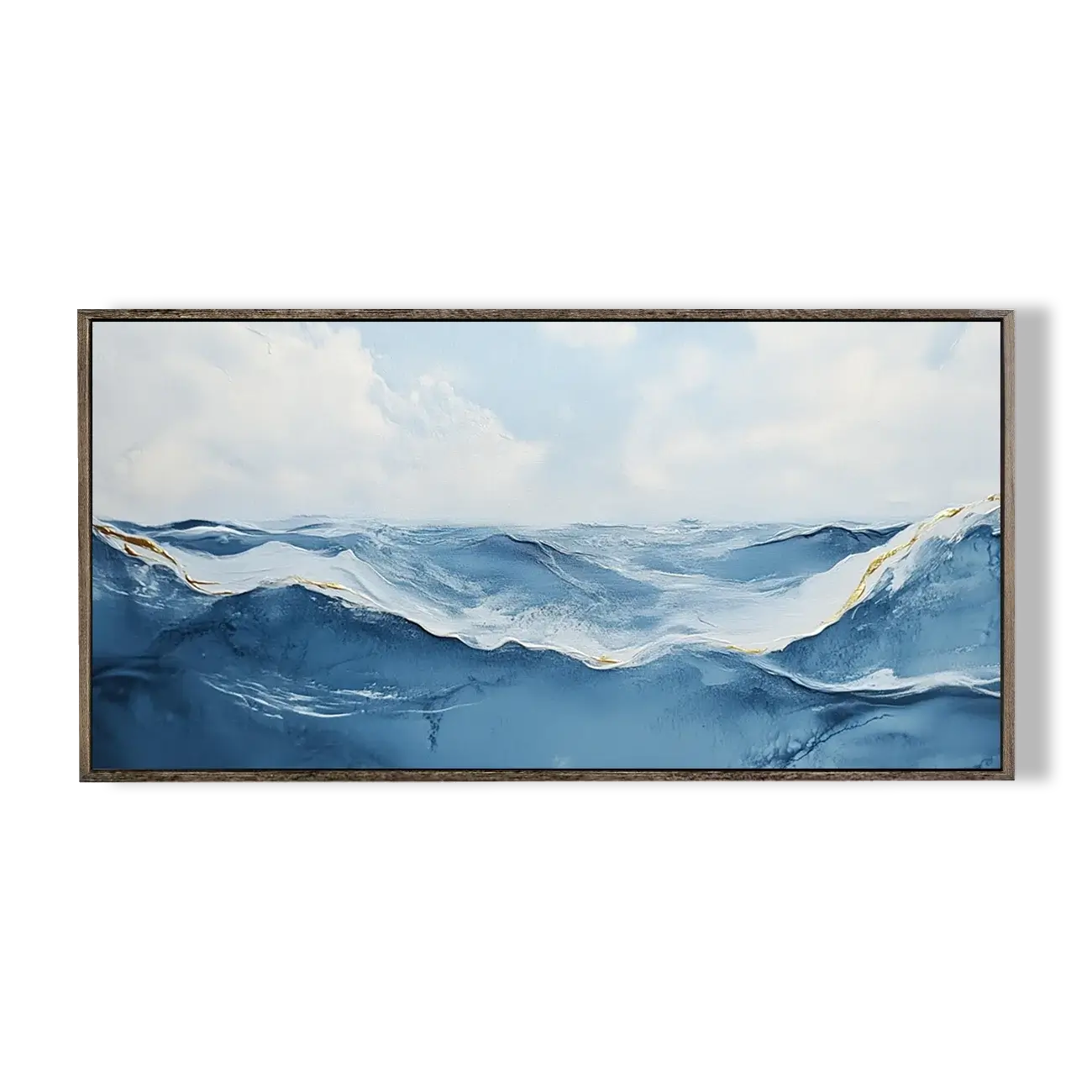 3D Textured Coastal Wall Art #HJH006